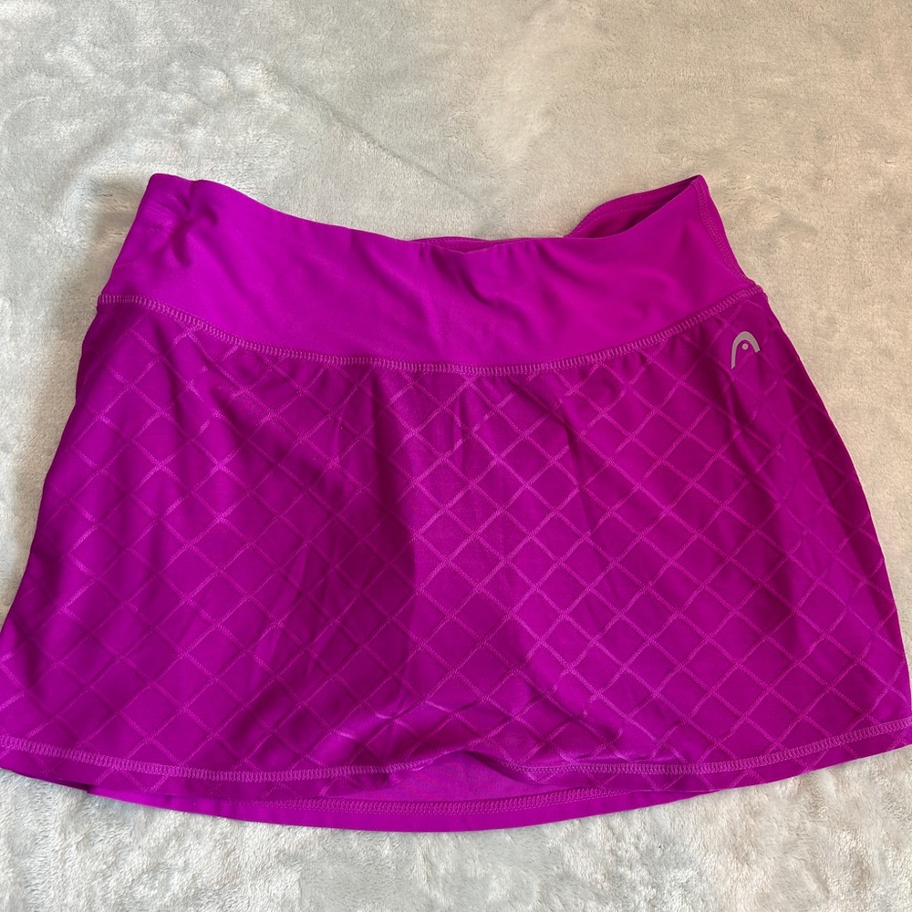 Purple tennis skirt